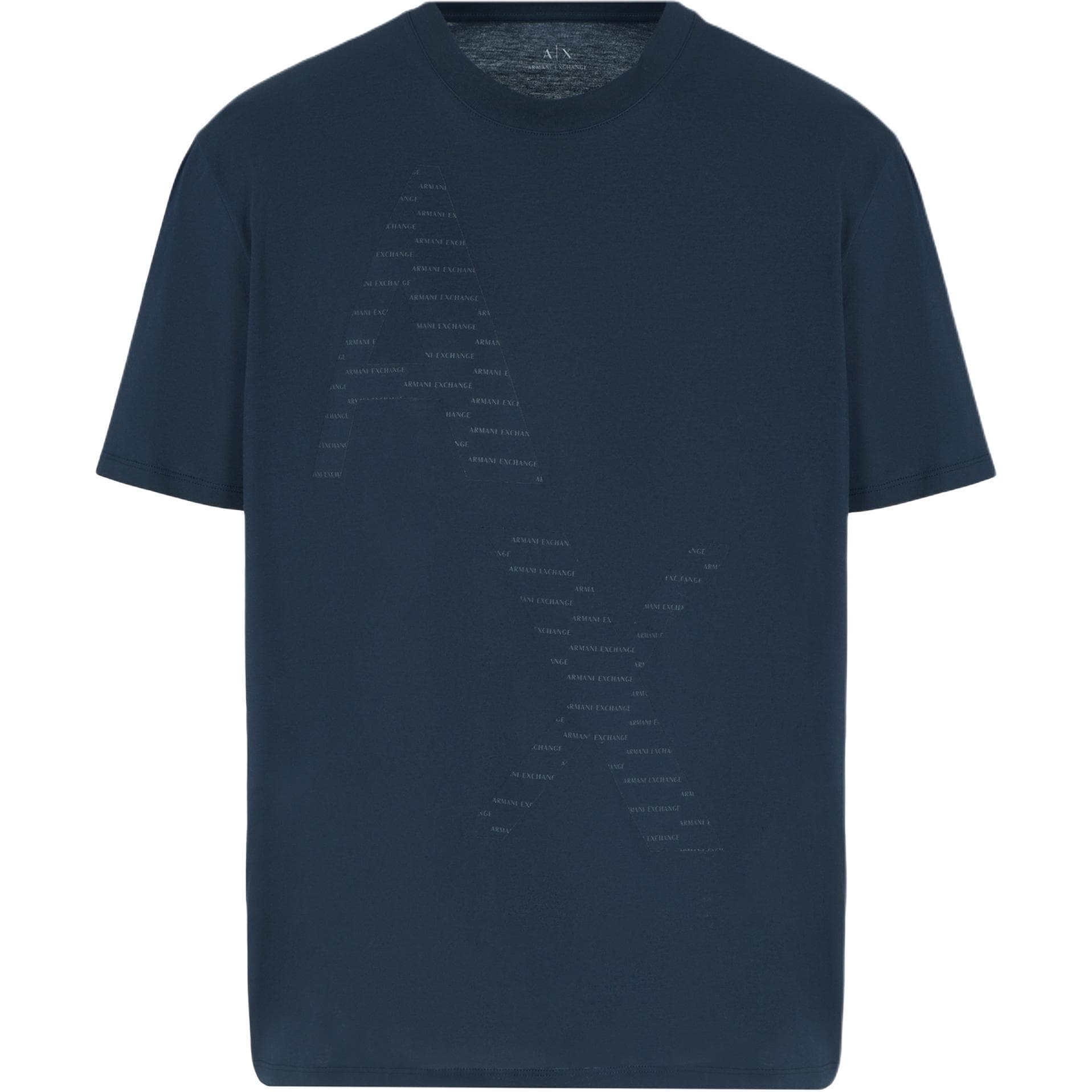 Футболка ARMANI EXCHANGE AE T Рубашка Мужская Темно-синяя - изображение 1