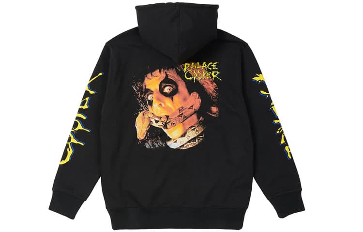 Худи PALACE Alice Cooper Hood Black Logo - изображение 1