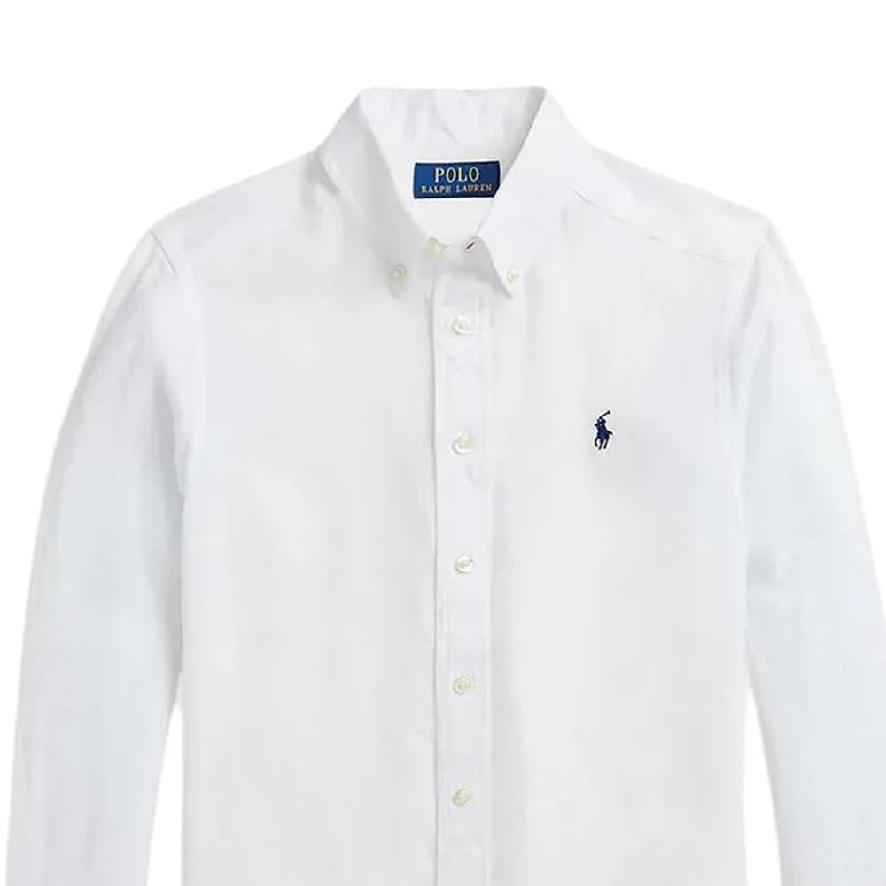 Polo Ralph Lauren Рубашка Белый Детский - изображение 3