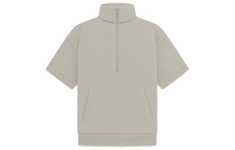 Худи Fear of God Essentials SS23 LS Halfzip 34 Sleeve Shirt Seal - изображение 1