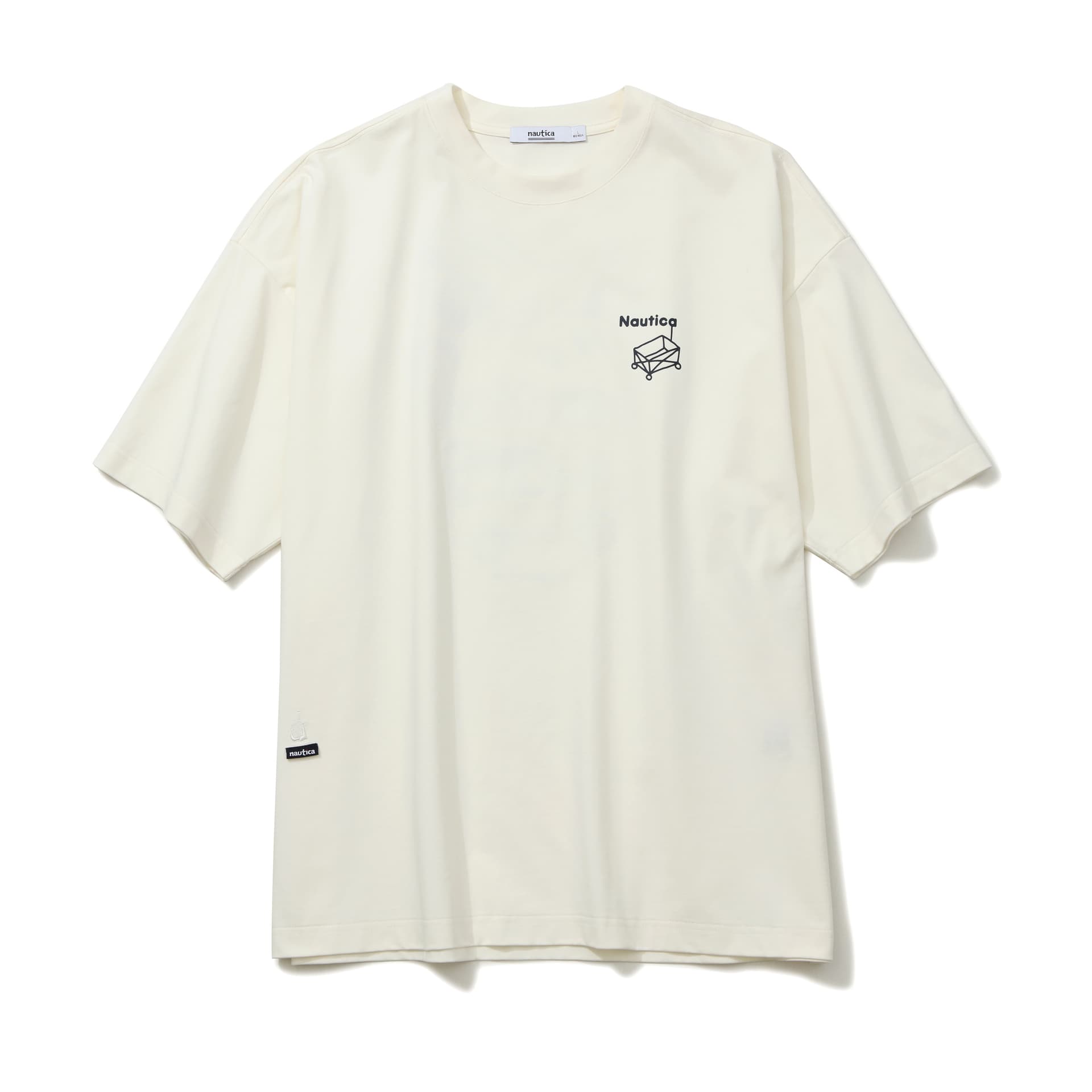 Футболка Nautica White Sail T-рубашка унисекс - изображение 1