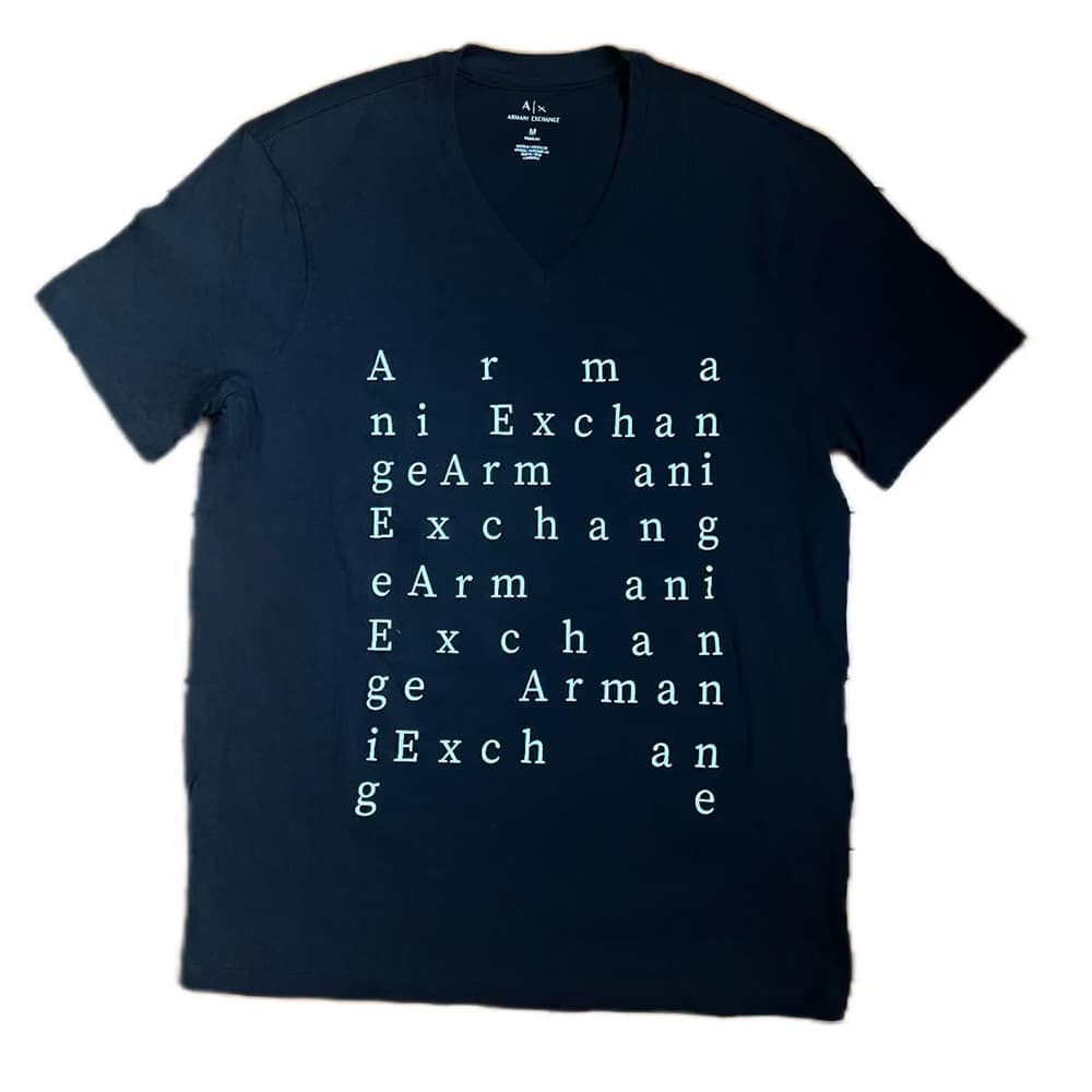 Футболка ARMANI EXCHANGE Футболка Мужской Черный - изображение 1