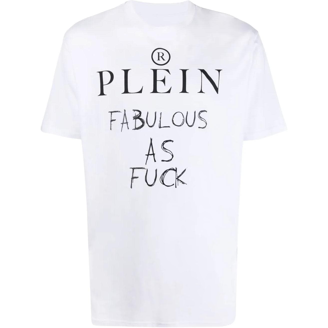 Футболка PHILIPP PLEIN Рубашка Мужская Белая - изображение 1