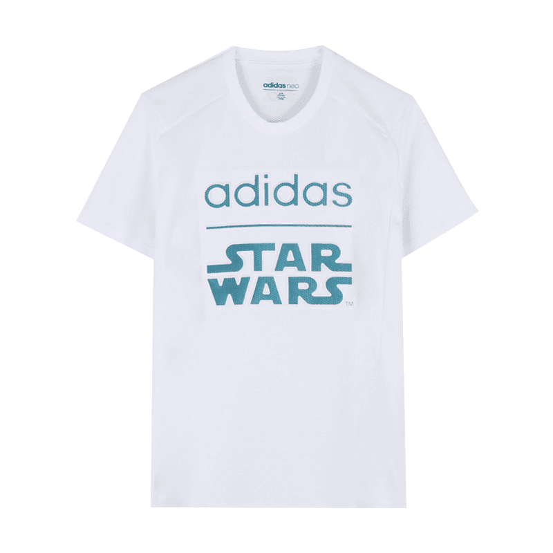 Футболка ADIDAS NEO Белый Мужской T-Рубашки - изображение 1