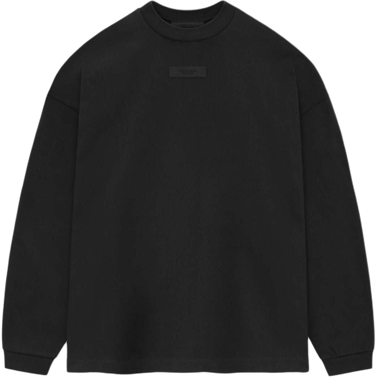 Футболка Fear of God Essentials SS24 LS TEE LOGO T Black - изображение 1