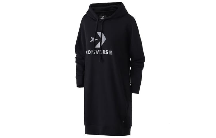 Худи Converse Star Chevron Hoodie French Terry Dress - изображение 1