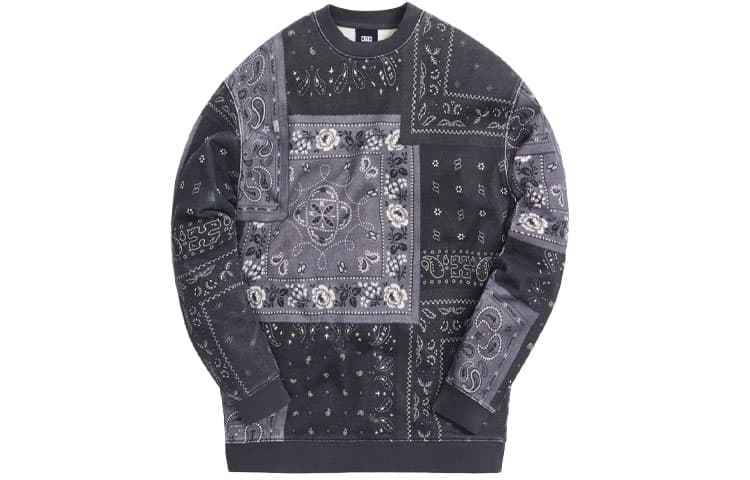 Худи KITH Deconstructed Bandana Crewneck - изображение 1