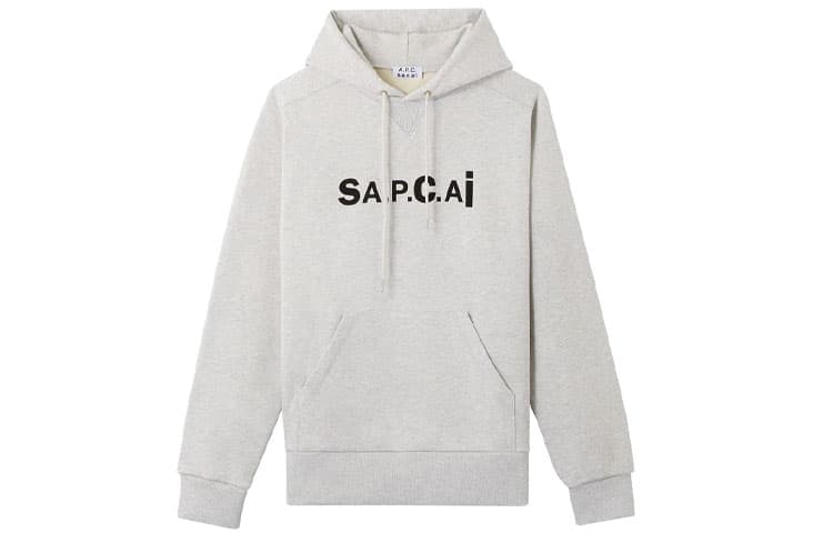 Худи Sacai x A.P.C SS21 - изображение 1