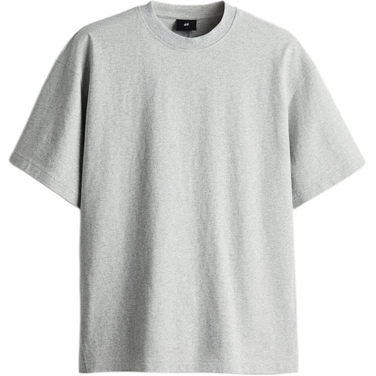 Футболка H&M Смешанные Серые Мужские T-Рубашки - изображение 1