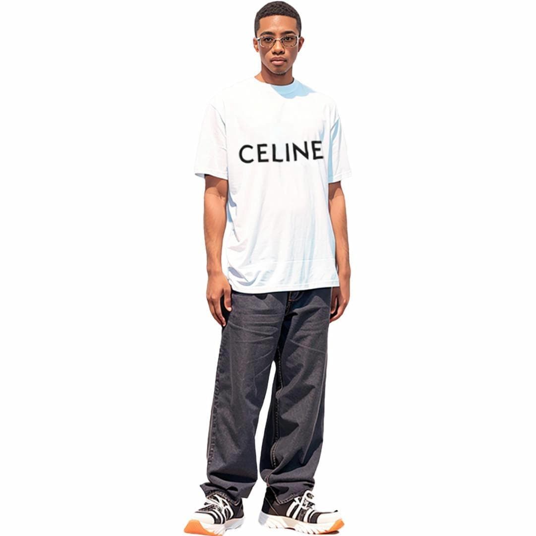Футболка CELINE SS22 LogoT - изображение 3