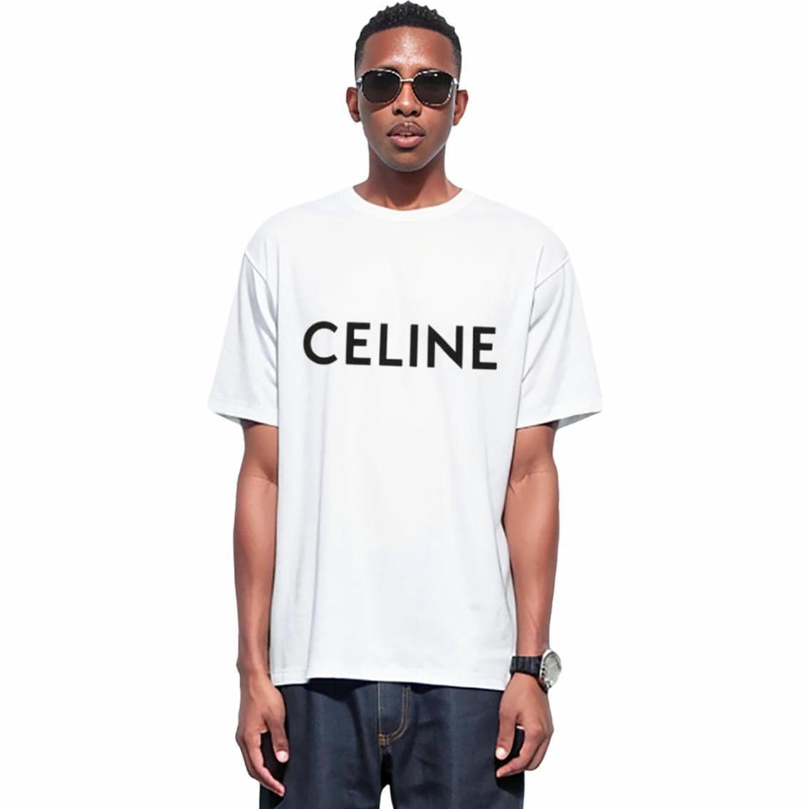 Футболка CELINE SS22 LogoT - изображение 4