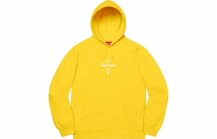 Кофта Supreme Cross Box Logo Hooded Sweatshirt