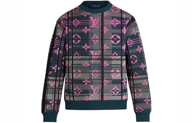 Кофта Louis Vuitton Pullover Sweatshirt Men's Dark Green