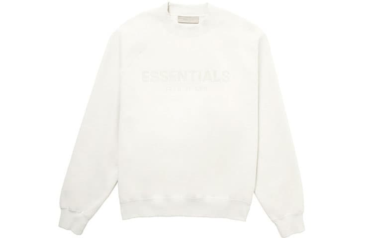 Худи Fear of God Essentials FW21 Adult Pullover Crewneck Greige Logo - изображение 1