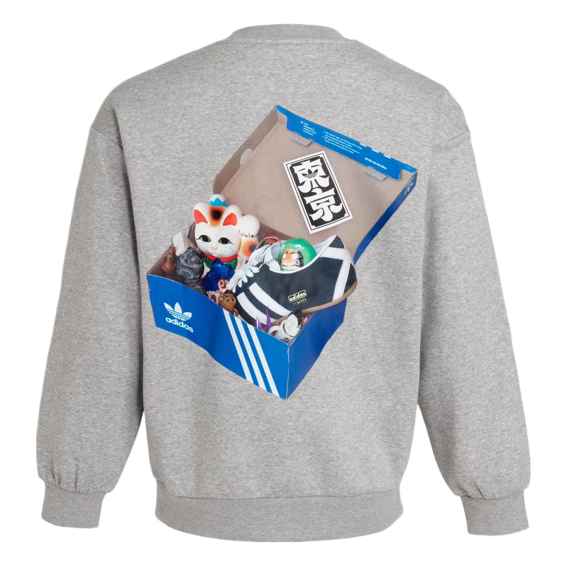 Худи Adidas Originals Tokyo Толстовка Мужской Серый - изображение 2