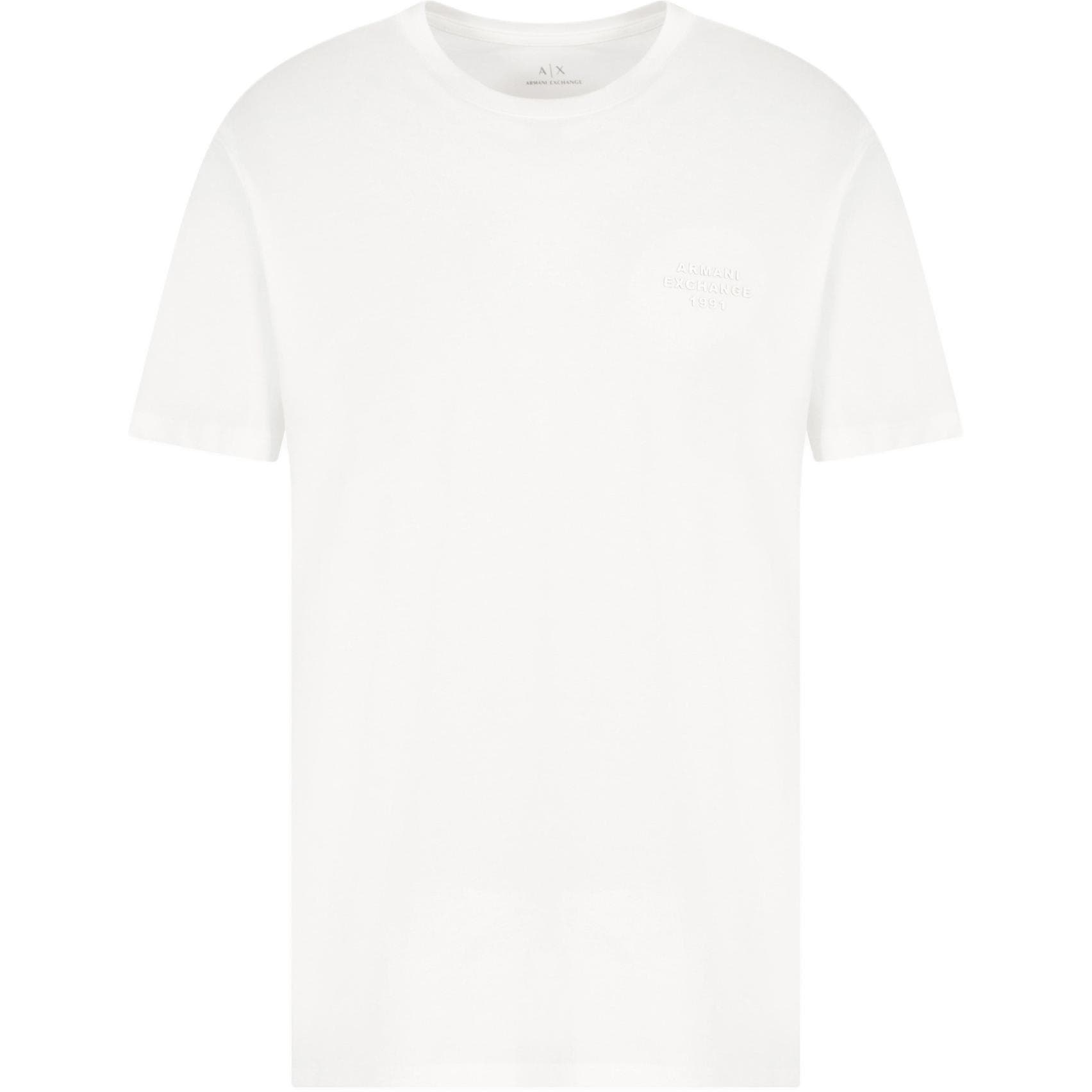 Футболка ARMANI EXCHANGE AE T Рубашка Мужская Белая - изображение 1