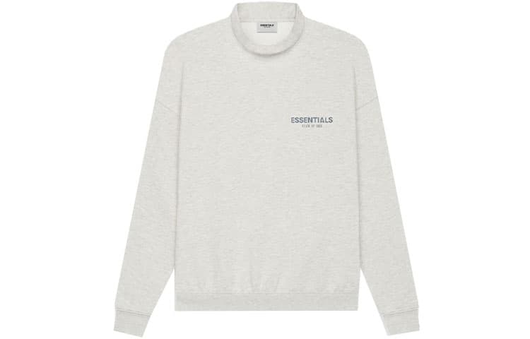 Худи Fear of God Essentials SS21 Pullover Mockneck Light Heather Oatmeal - изображение 1