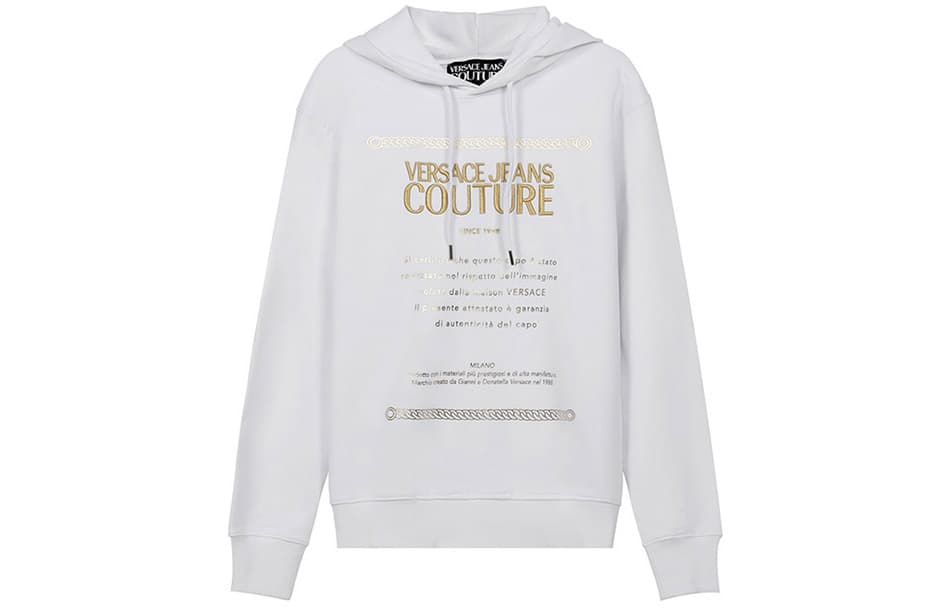 Худи VERSACE JEANS COUTURE FW21 Logo - изображение 1