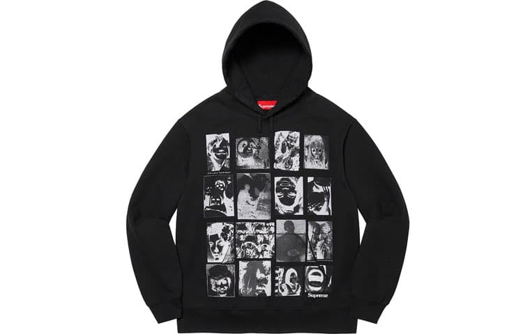 Кофта Supreme FW21 Week 7 Collage Grid Hooded Sweatshirt - изображение 1