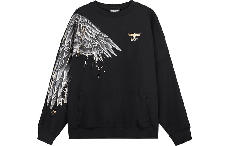 Кофта Boy London Wing Logo Sweatshirt Black - изображение 1