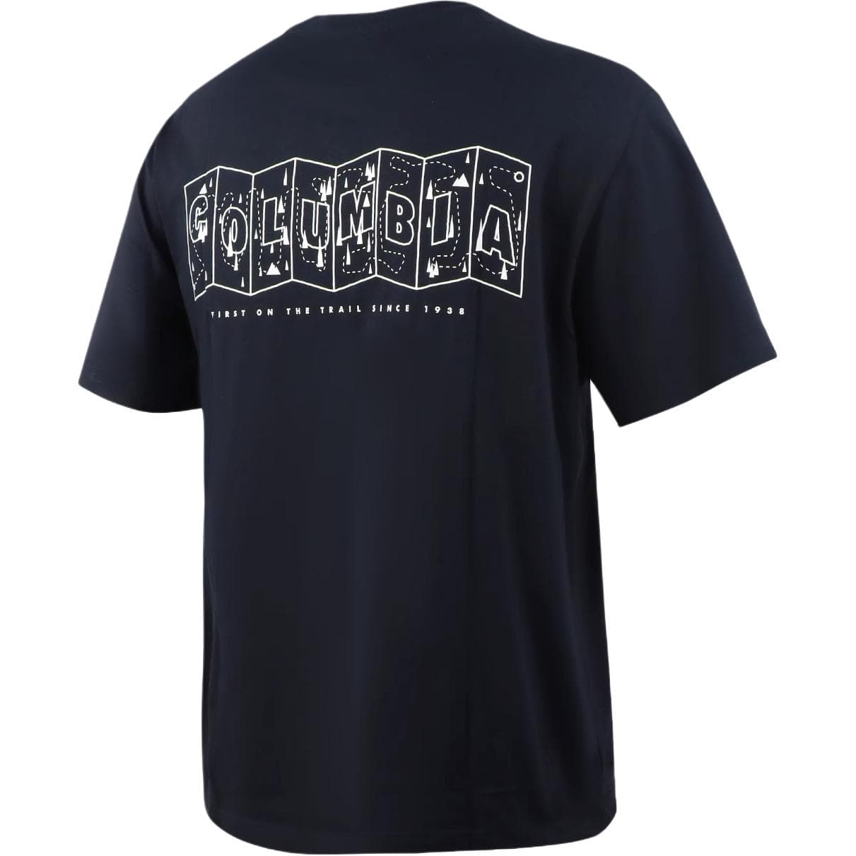 Футболка Columbia City Outdoor Collection SS25 T Рубашка Мужская Морской Синий - изображение 2