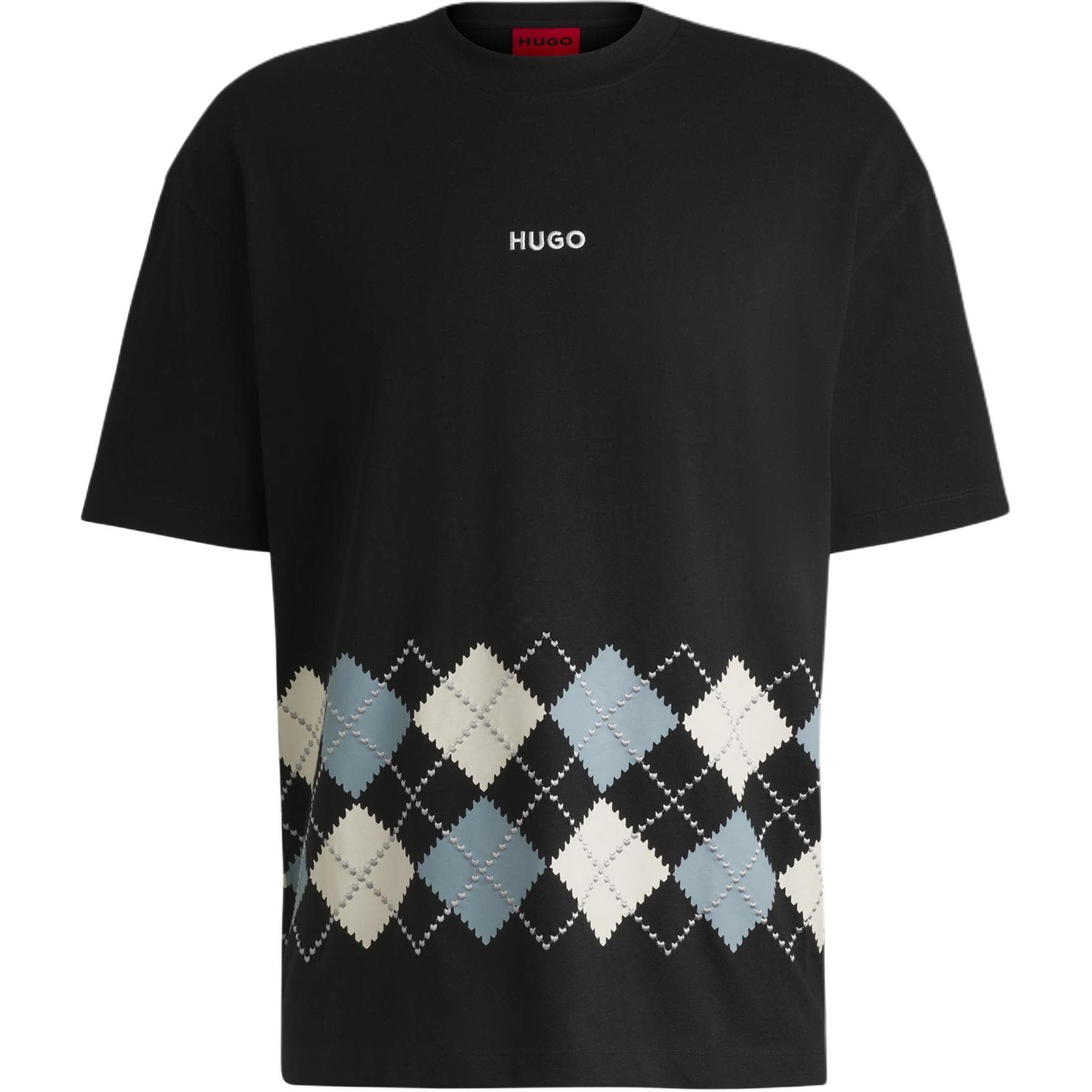 Футболка Hugo Boss Мужские Черные Рубашки - изображение 1