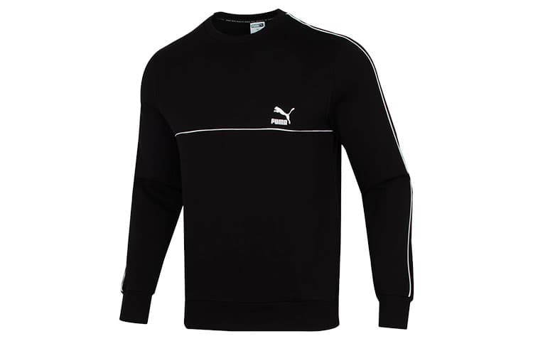 Худи Puma Clsx Piped Crew Tr Logo - изображение 1