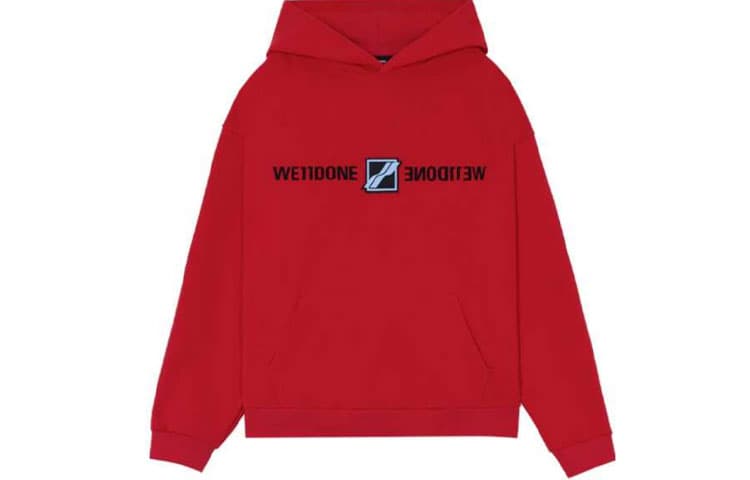 Худи WE11DONE FW21 Logo - изображение 1