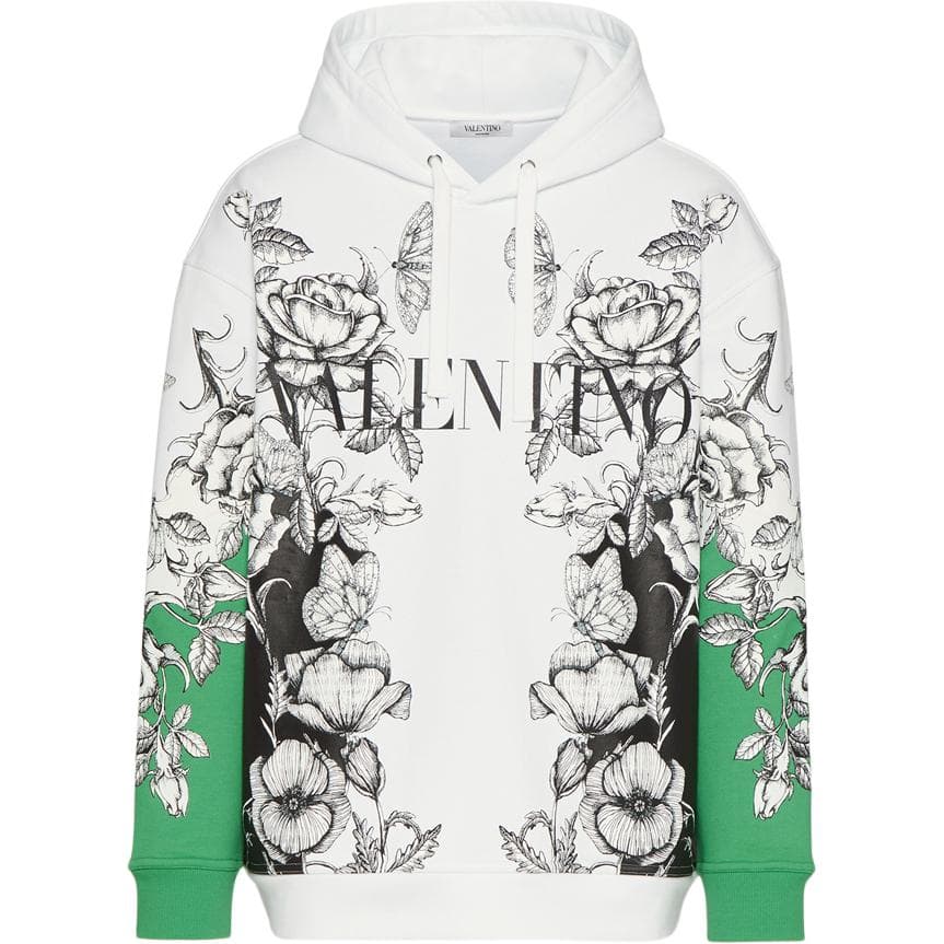 Худи Valentino FW21 Dark Blooming - изображение 1