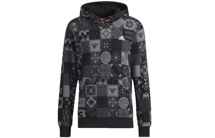 Худи adidas Cny Aop Hood - изображение 1