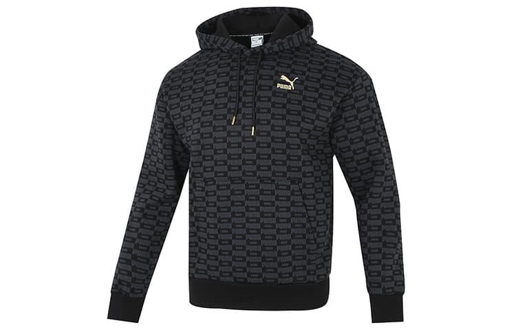Худи Puma Luxe Aop Hoodie Logo - изображение 1