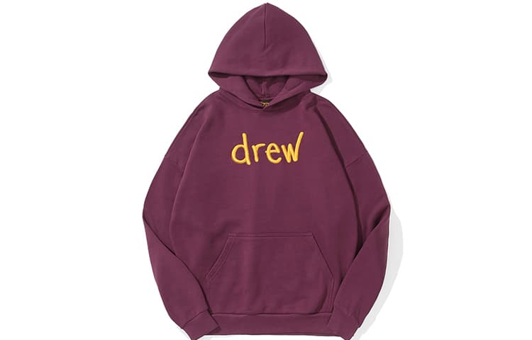 Худи Drew House logo Scribble Embroidery Hoodie Berry - изображение 1