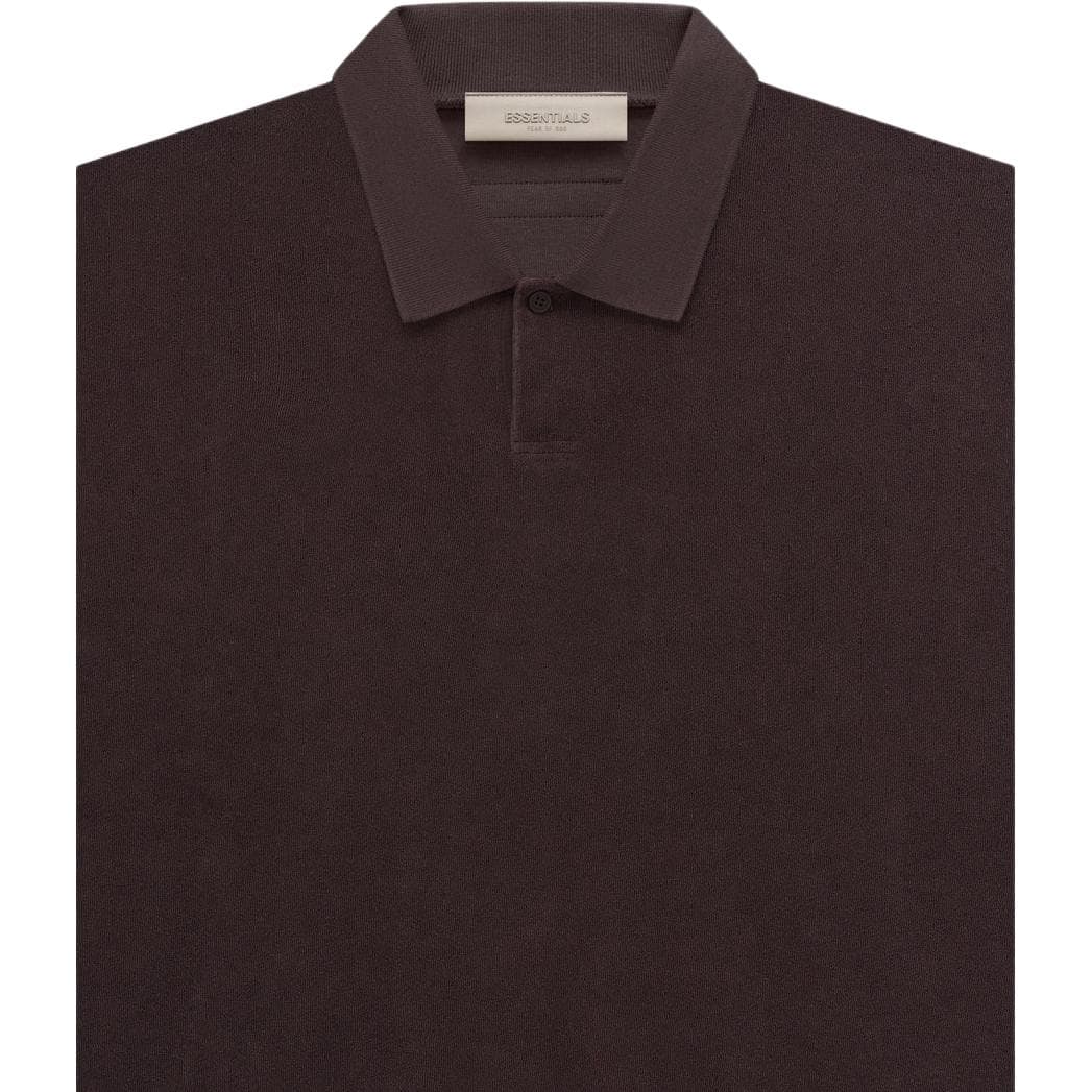 Поло Fear of God Essentials SS23 SS Terry Polo Plum Polo - изображение 3