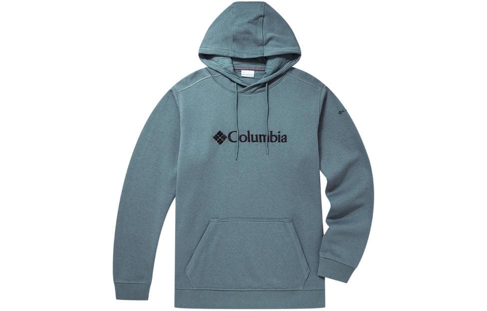 Худи Columbia City Outdoor Collection Толстовка с вышитым логотипом мужская синяя - изображение 1