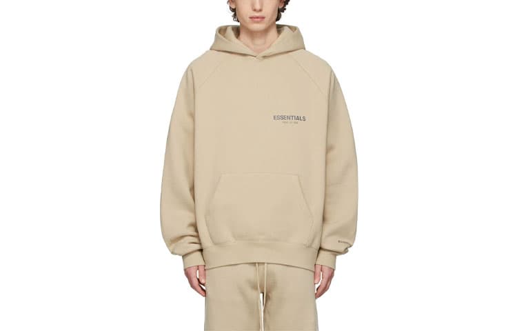 Худи Fear of God Essentials Pullover Hoodie Beige Linen - изображение 3