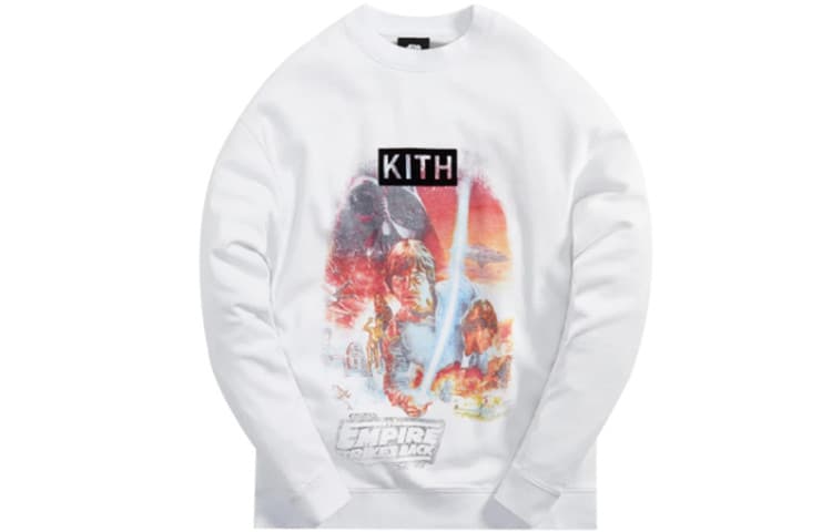Худи KITH x STAR WARS Empire Crewneck White - изображение 1