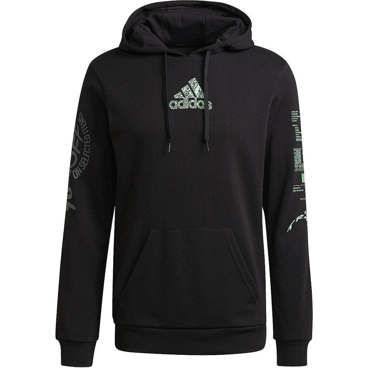 Худи Adidas Мужские черные Толстовка - изображение 1