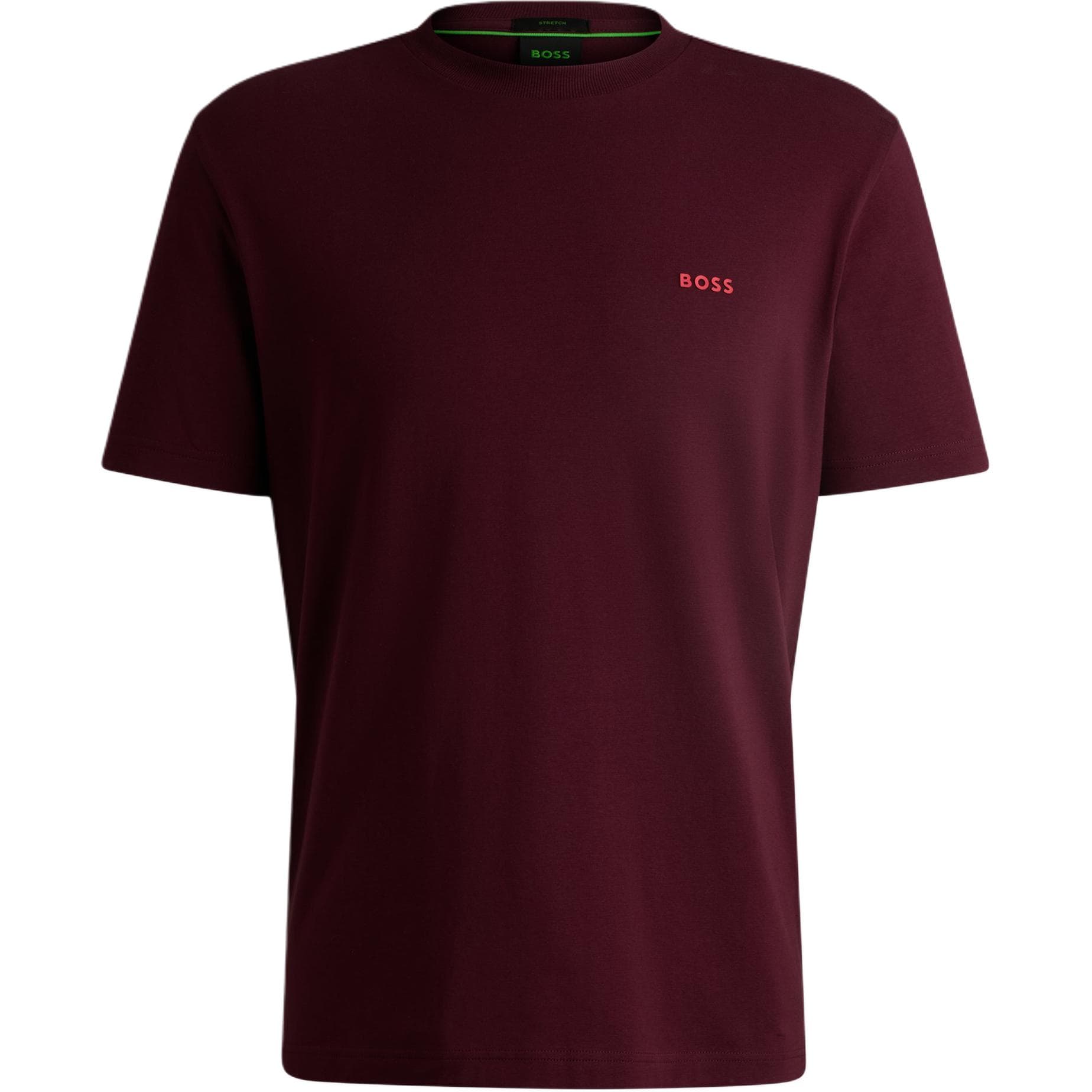 Футболка Hugo Boss Red Men's T-Shirts Hugo Boss Красные Мужские Футболки - изображение 1