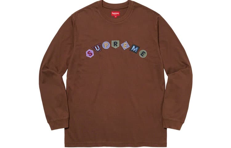 Худи Supreme FW21 Week 9 Geo Arc LS Top Logo - изображение 4