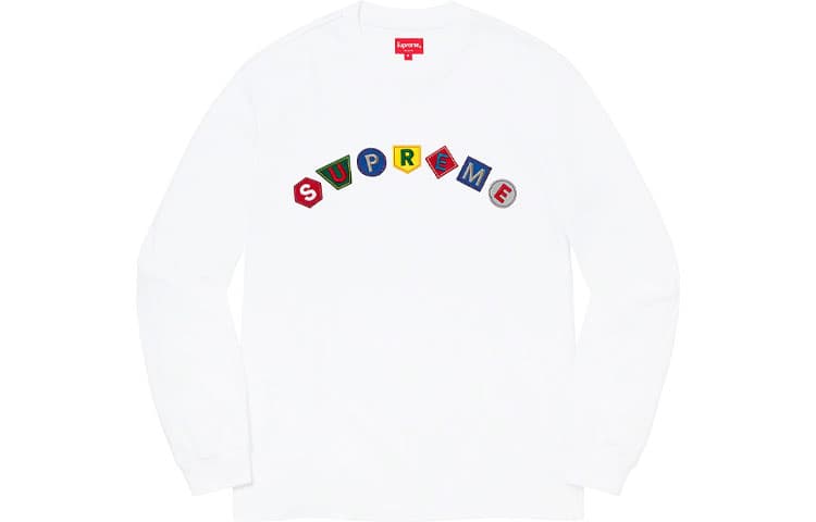 Худи Supreme FW21 Week 9 Geo Arc LS Top Logo - изображение 1