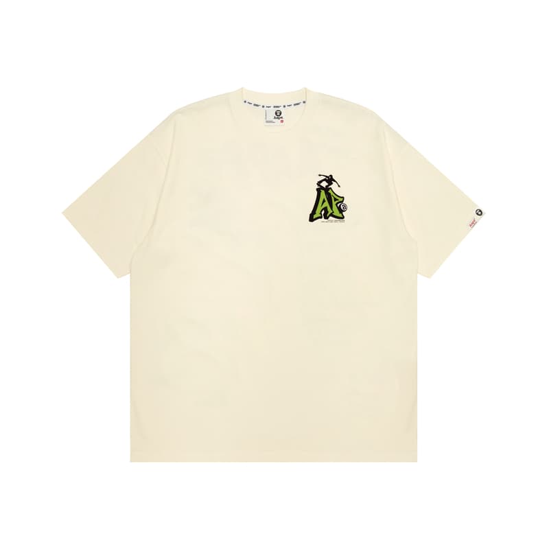 Футболка AAPE Белая IVX Мужская T-Рубашка - изображение 1
