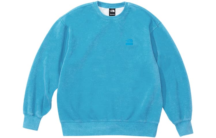 Худи Supreme TNF Week 14 x The North Face Pigment Printed Crewneck Logo - изображение 1