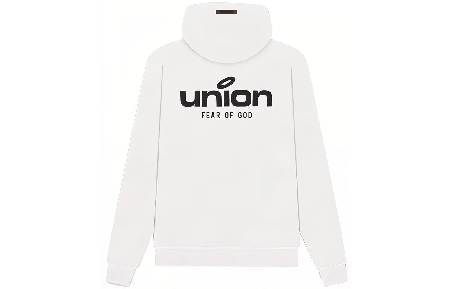 Худи Fear of God Essentials x Union LA FW21 Vintage Hoodie White Logo - изображение 1