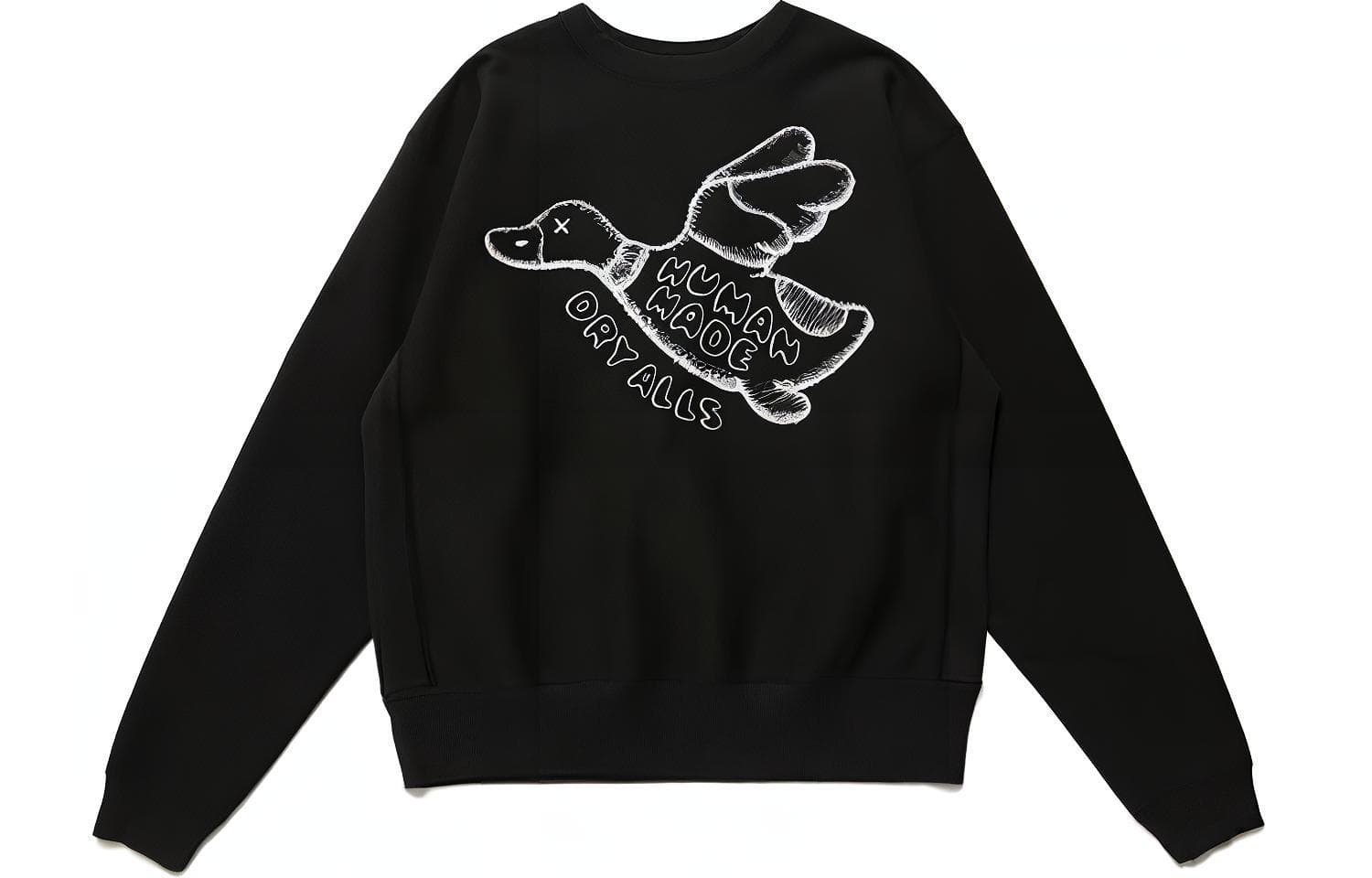 Худи HUMAN MADE x KAWS FW21 Logo - изображение 1