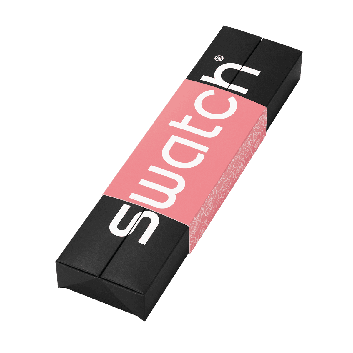 Часы Swatch Quartz Механизм Унисекс Часы Розовый Циферблат Искусственная кожа Шнуровка - изображение 5