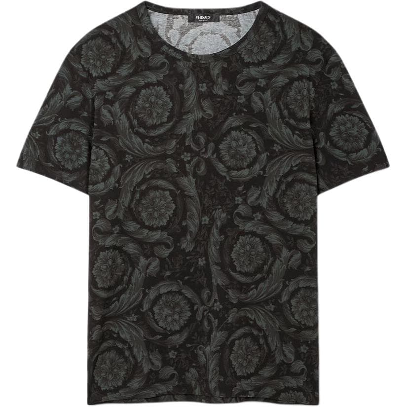 Футболка VERSACE JEANS COUTURE T-Рубашка Мужская Черная - изображение 1