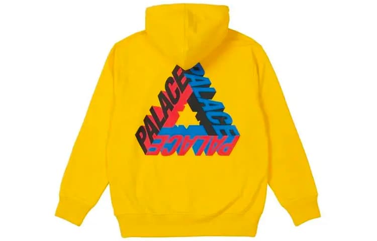 Худи PALACE FW21 Hood Yellow - изображение 1