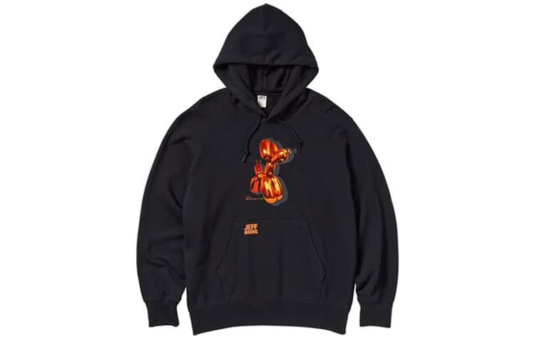 Кофта UNIQLO x Jeff Koons Logo Print Long Sleeve Sweatshirt Black - изображение 1