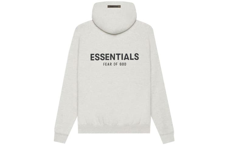 Худи Fear of God Essentials SS21 Pullover Hoodie Light Heather Oatmeal - изображение 1