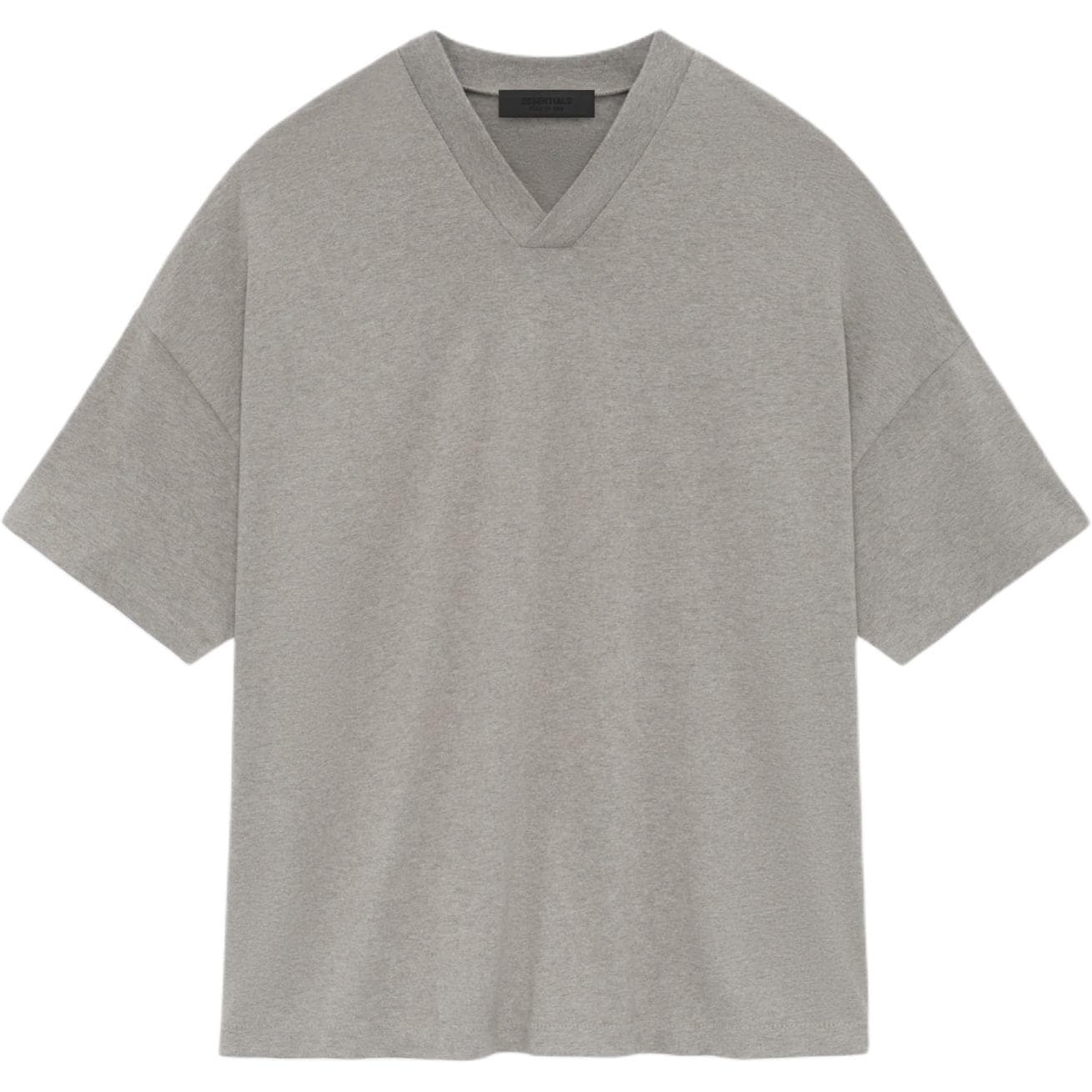 Футболка Fear of God Essentials SS24 V-Neck Heather Grey VT Heather Grey - изображение 1